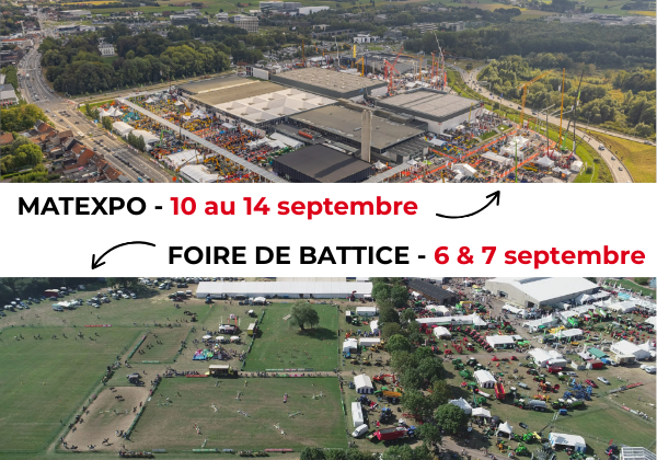 Foire agricole de Battice et Matexpo 2025 !